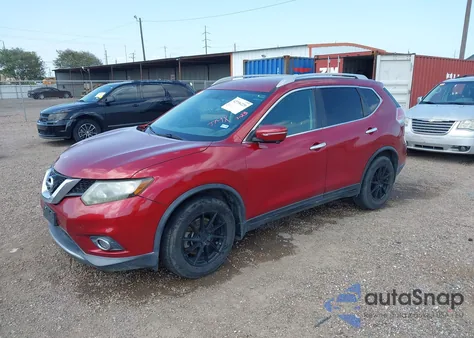 2015 Nissan Rogue Sv из США, поврежденный, VIN 5N1AT2ML0FC811036